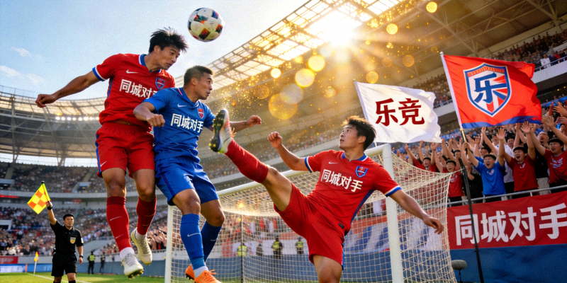 乐竞与同城对手历史德比战的精彩瞬间